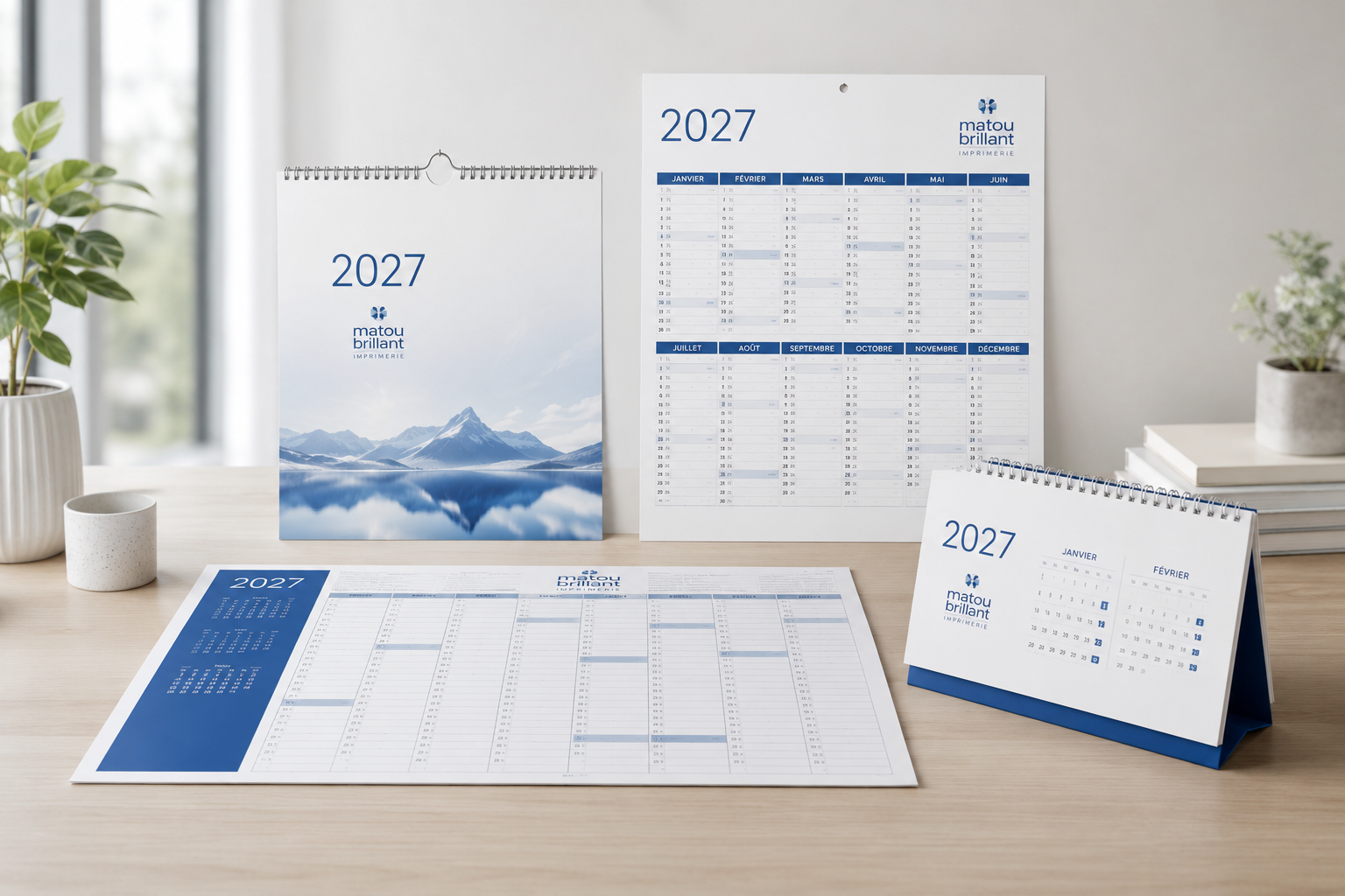 Calendriers imprimés 2027