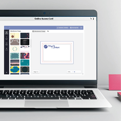 Carte de visite • Design en ligne