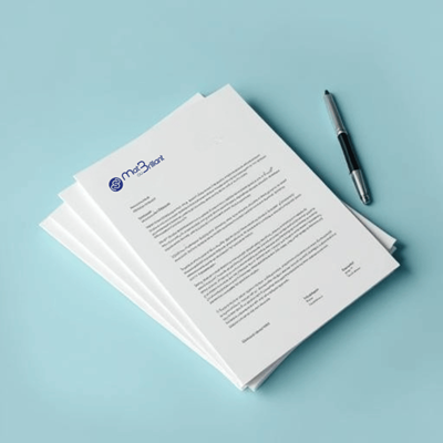 En-têtes de lettre A4