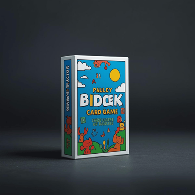 Boîte cartonnée imprimée (jeux, cartes)