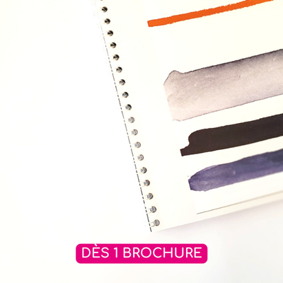 Brochure spirale • A l'unité