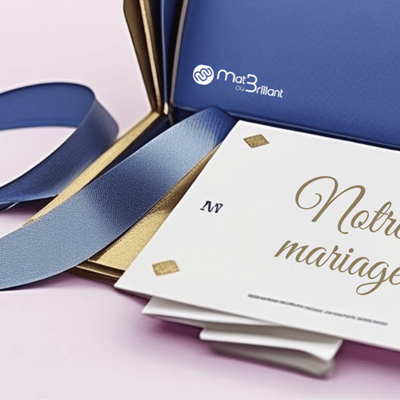 Faire-part premium (dorure & vernis)