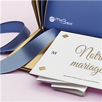 Faire-part premium (dorure & vernis)