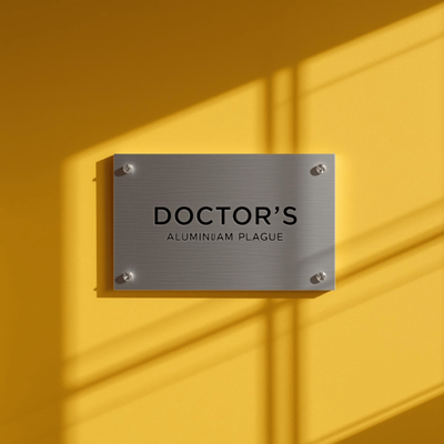 Plaque professionnelle