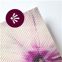 Bâche 370 g. microperforée