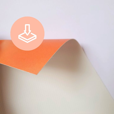 Bâche 340 g. "Anticurl"