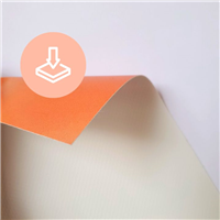 Bâche 340 g. "Anticurl"