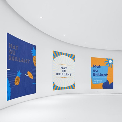 Affiches papier standard 150 g. (sur mesure)