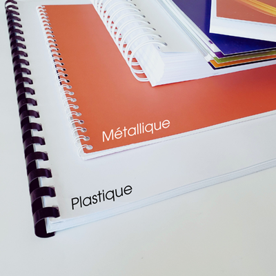 Brochure spirale • Dès 50 ex.