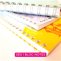 Bloc-notes • A l'unité