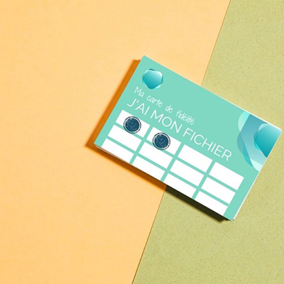 J'ai mon fichier de carte de fidélité