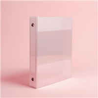 Classeurs en polypropylène transparent