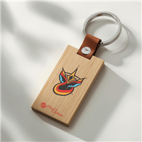 Porte-clés, bambou et fibre végétale 🌱