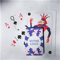 Jeux de 54 cartes • Votre design au dos